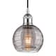 Option Polished Chrome / Light Smoke Deco Swirl