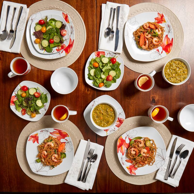 16pc Dinnerware Set - Lily