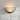 12" Modern Gold Half Moon Scalloped Wall Sconce Wall Light with Polyresin Shade - 12" D x 5.12" W x 5.12"