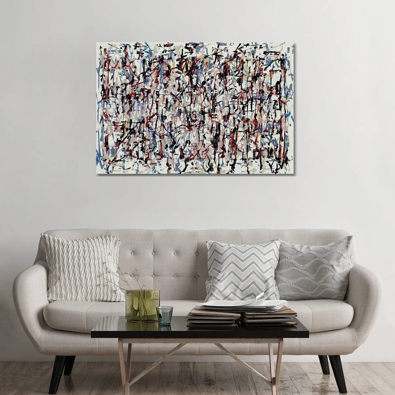 iCanvas "Pollock Wink XIX" by Angel Estevez Canvas Print - 32x48x1.5
