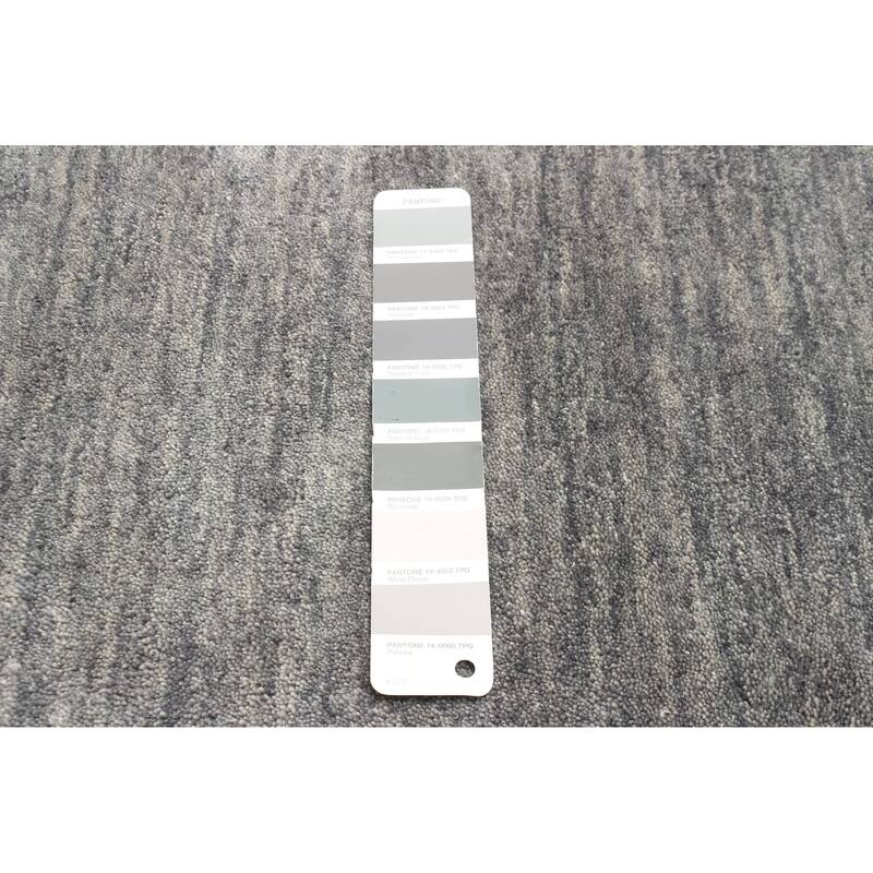 ECARPETGALLERY Hand Loomed Kashkuli Gabbeh Grey Wool Rug - 3'10 x 5'8