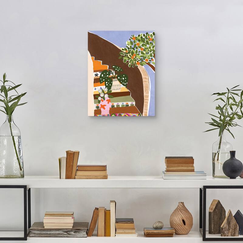 Orange Tree by Alja Horvat Canvas Art Print