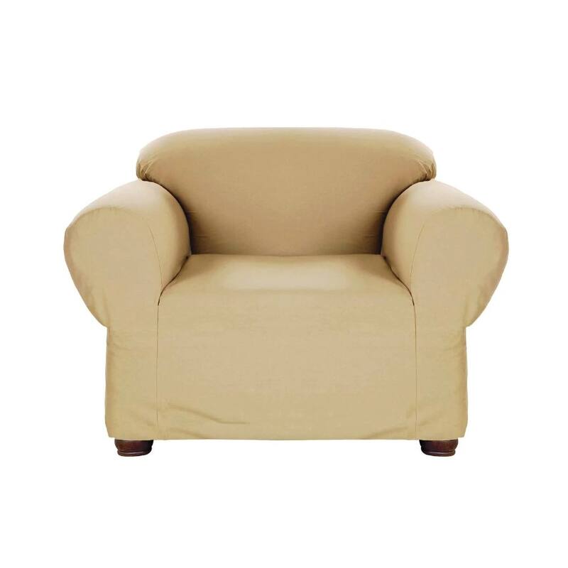 Stretch Jersey Slipcover - Soft and Form-Fitting Chair Cover in a Solid Color