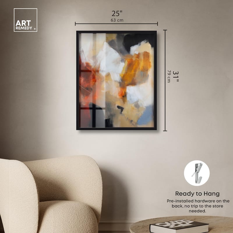 Earth and Fire I Shadowbox by Art Remedy