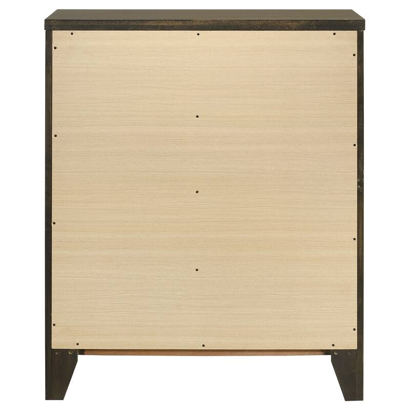 Clement Dark Cocoa 4-drawer Chest of Drawers