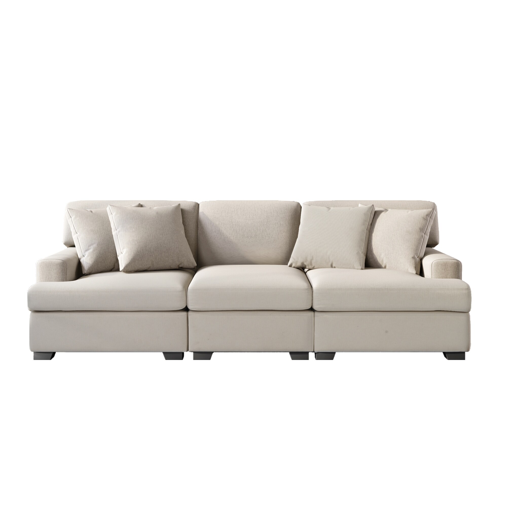 Couch with removable deals back cushions