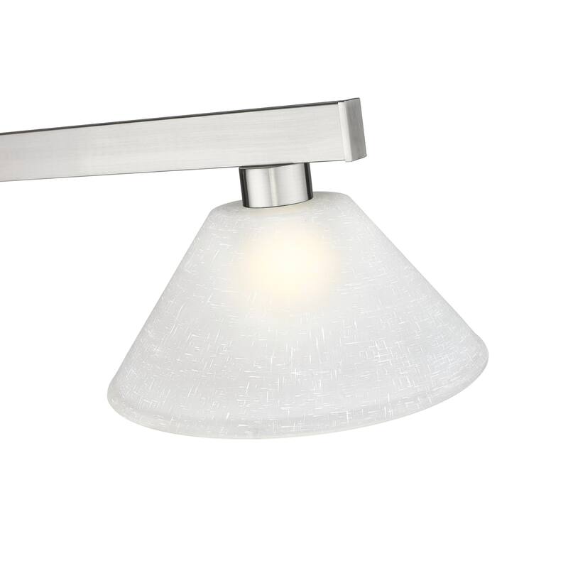 Cobalt 3 Light Billiard in Brushed Nickel - Brushed Nickel - N/A