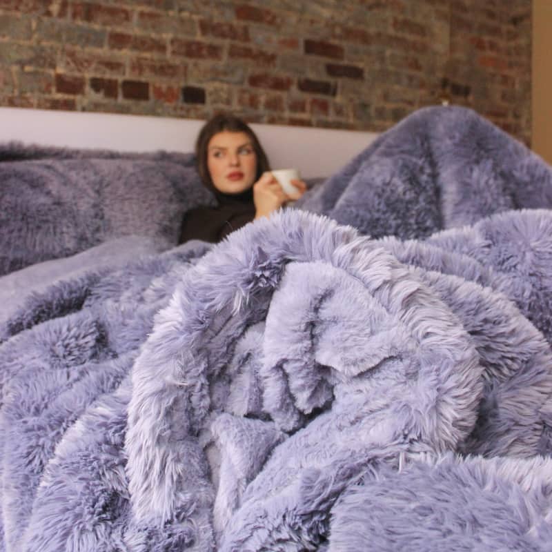 Wilderness - Coma Inducer® Oversized Comforter Set - Silver Dusk