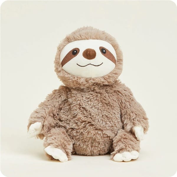 slide 2 of 9, Warmies Plush Microwavable Lavender Scented Plush Sloth