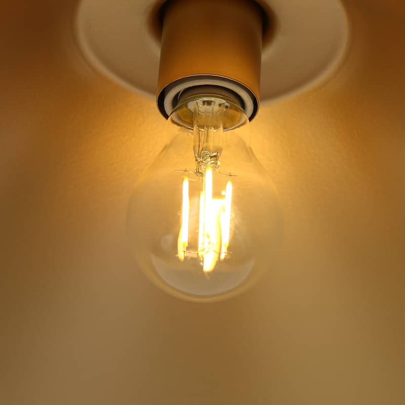 Modern Elegant 1-light large pendant light fixtures Matte White and Gold Cone chandeliers for kitchen dining room