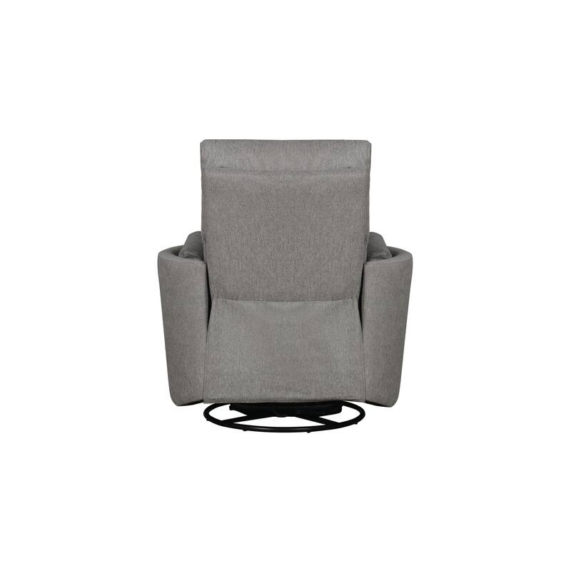 Compass Upholstered Power Swivel Glider