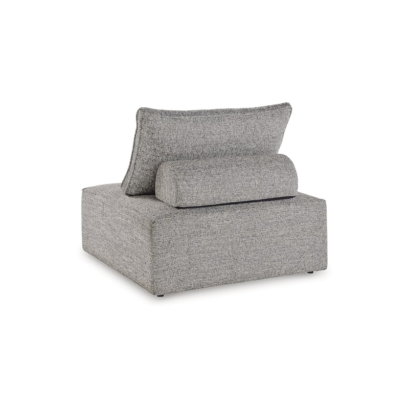Signature Design by Ashley Bree Zee Gray 7-Piece Outdoor Modular Seating - 130" W x 130" D x 34.5" H