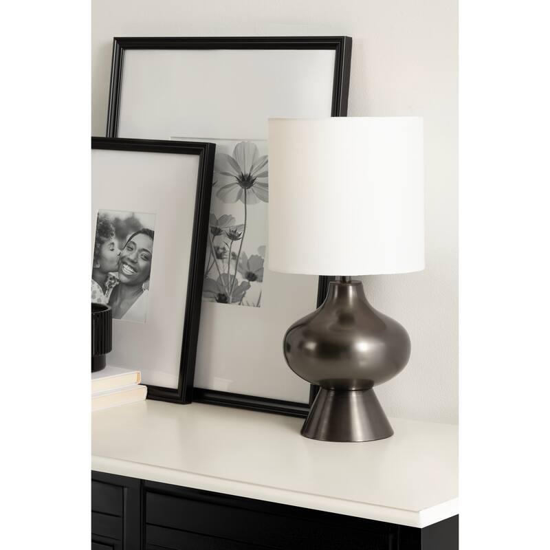 Kate and Laurel Bahira Tabletop Lamp - 8x8x17