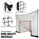 preview thumbnail 4 of 5, VEVOR Lacrosse Goal,Folding Portable Backyard Lacrosse Training Equipment,Complete Accessories Training Net