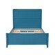 preview thumbnail 13 of 27, Full Size Platform Kids Bed Frame with Storage Shelves, 4-Drawers & Elegant Headboard for Modern Style and Functionality, Blue
