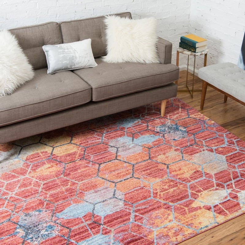 Contemporary Transport Collection Area Rug