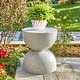 preview thumbnail 3 of 58, Glitzhome 18"H Modern MGO Faux Terrazzo Planter Stand Garden Stool