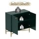 preview thumbnail 24 of 33, Clihome 32-Inch 2 Door Locker Media Storage Cabinet/Buffet