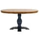preview thumbnail 22 of 23, Eleanor Two-tone Oval Solid Wood Dining Table by iNSPIRE Q Classic