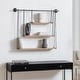 preview thumbnail 1 of 36, MH London Luna Three Tier Suspended Wall Shelf