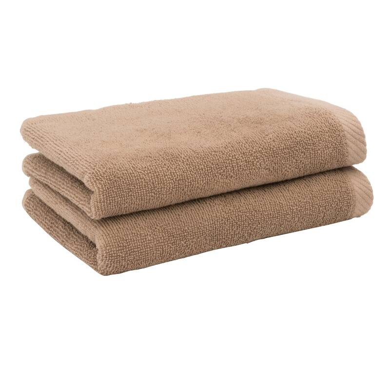 Authentic Hotel and Spa 100% Turkish Cotton Ediree Fingertip Towels - Set of 2