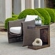 preview thumbnail 2 of 10, Uttermost Obra Bronze Outdoor Side Table