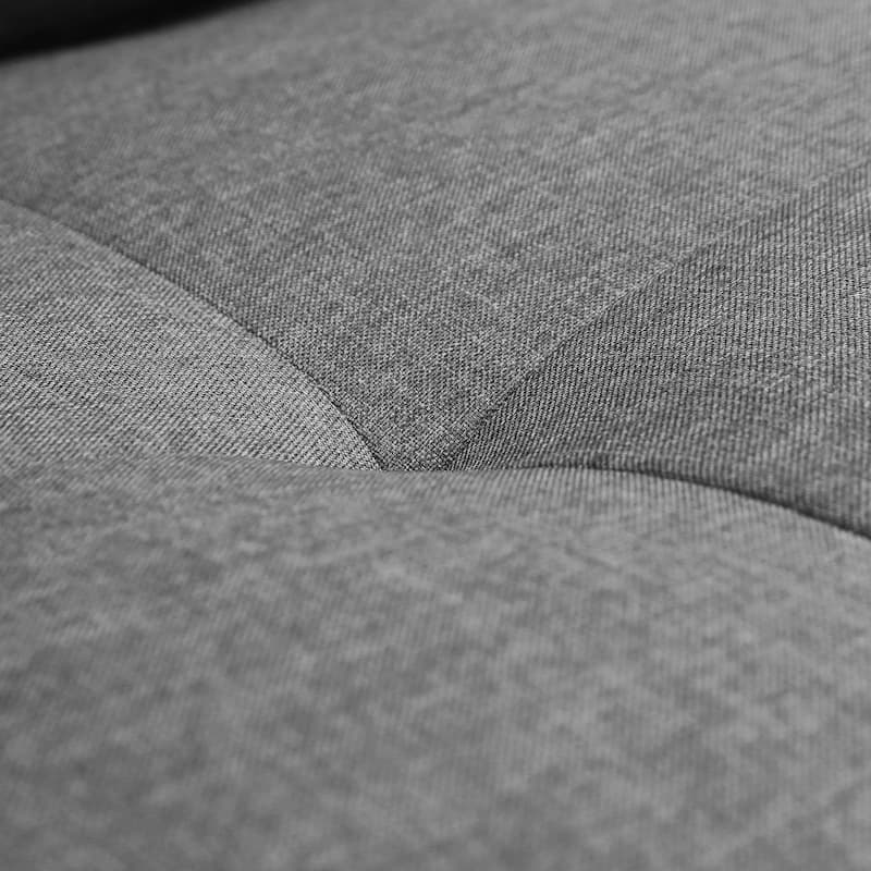 Modern Fabric Loveseat Sofa