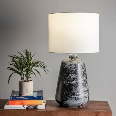 Nuloom Brockton 27" Ceramic Table Lamp - 15"W x 15"D x 27"H