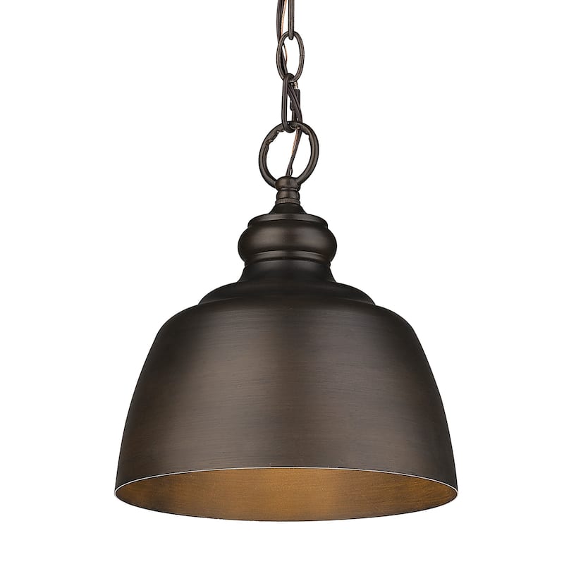 Wry Lighting Holmes 1-light Pendant in Rubbed Bronze