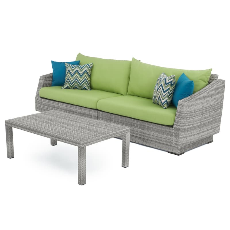 Cannes 20 Piece Sunbrella Outdoor Patio Estate Set