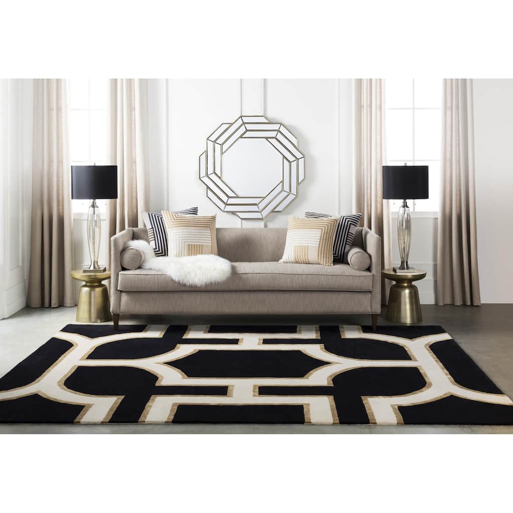 Livabliss Intermezzo Transitional Geometric Area Rug