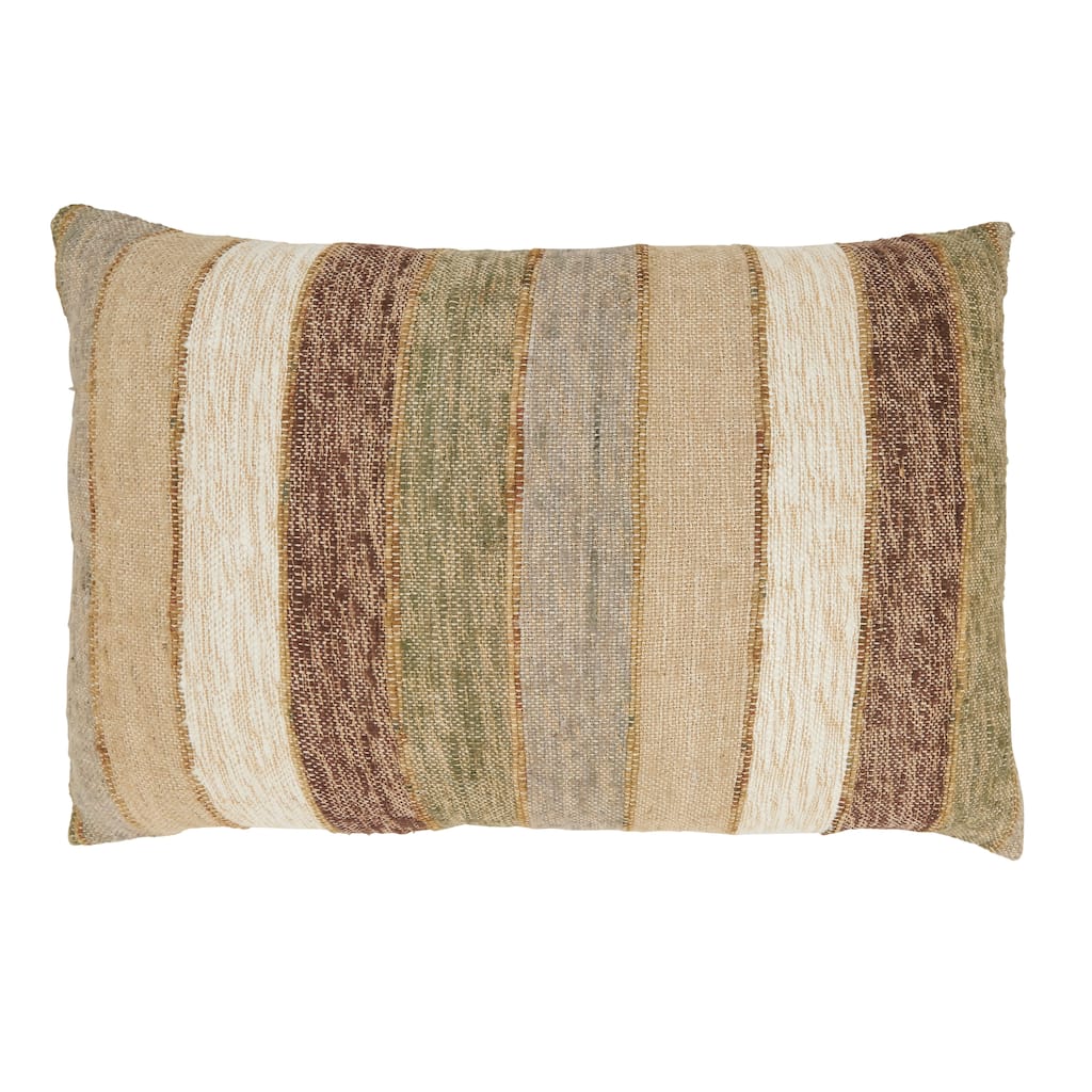 Classic Chic Striped Throw Pillow