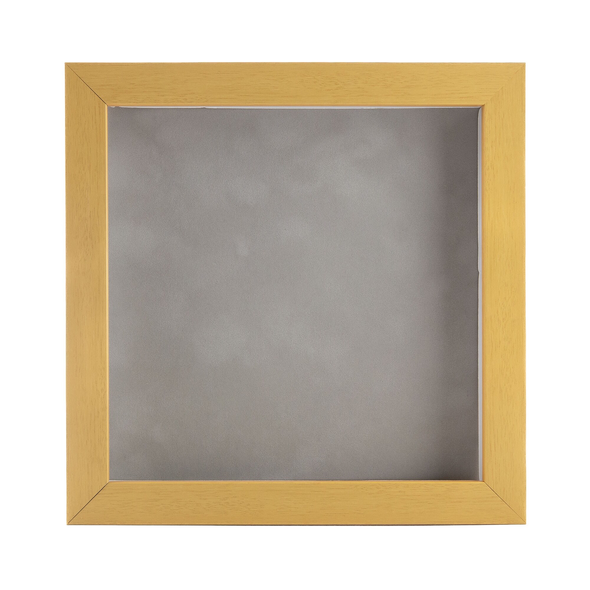  30x30 Shadow Box Frame Dark Gray Finish, 1 Depth of Usable  Space, Vertical or Horizontal Display, Interior Size 30x30 Inches, UV  Resistant Acrylic, Acid-Free Backing, Wall Hangers