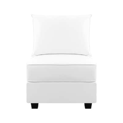 Modern DIY Convertible Modular Sectional Ultimate Sofa Collection - Optional Ottoman Middle and Armrest Modules