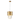 4 Light Gold Pendant Lighting With Clear Hanging Crystals