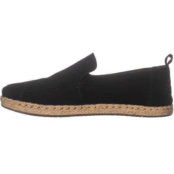 Toms deconstructed shop alpargata black suede