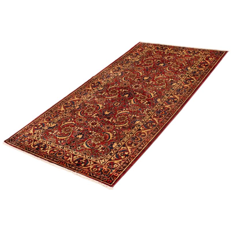 ECARPETGALLERY Hand-knotted Anadol Red Wool Rug - 5'4 x 10'1