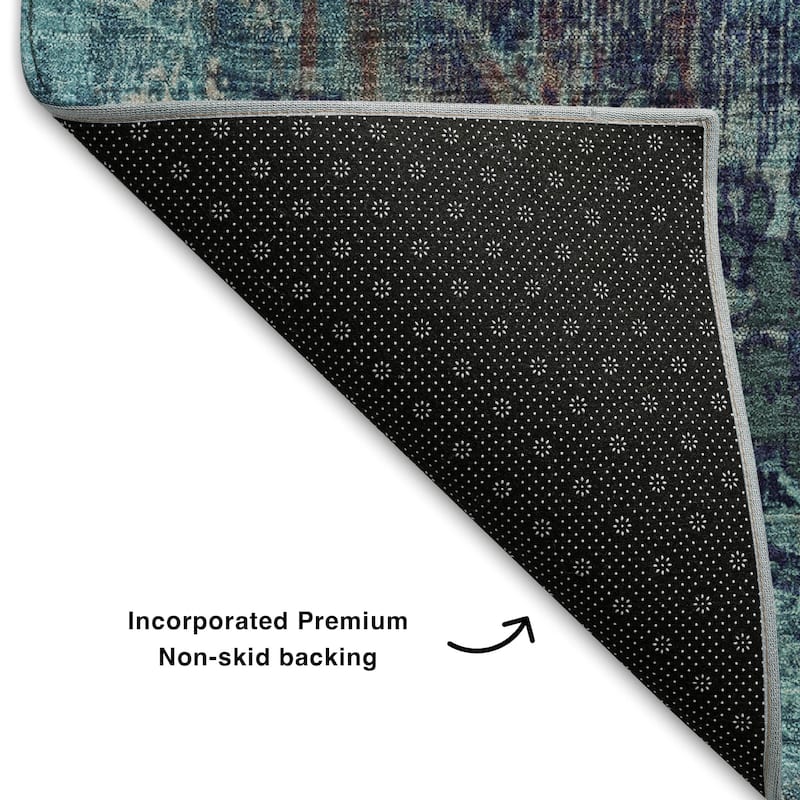 Premium Washable Super Soft Modern Prints Mayfield Rug