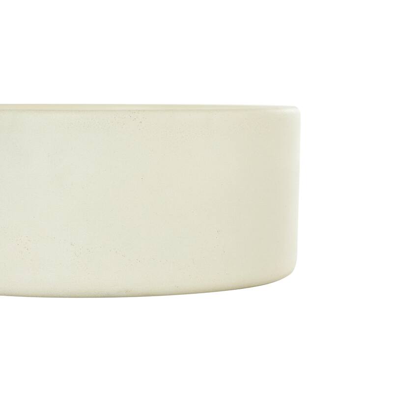 Beige, Black or Cream Metal Scented Textured 22oz 3 Wick Decorative Candle with White Wax