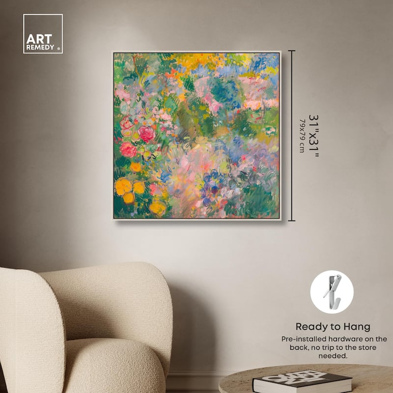 Hues of Happiness I Canvas by Art Remedy