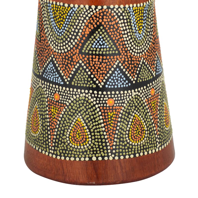 Djembe Drum Inspired Bohemian Sculpture