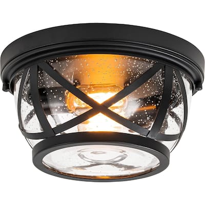 2-light modern hallway light black ceiling light glass,metal kitchen light