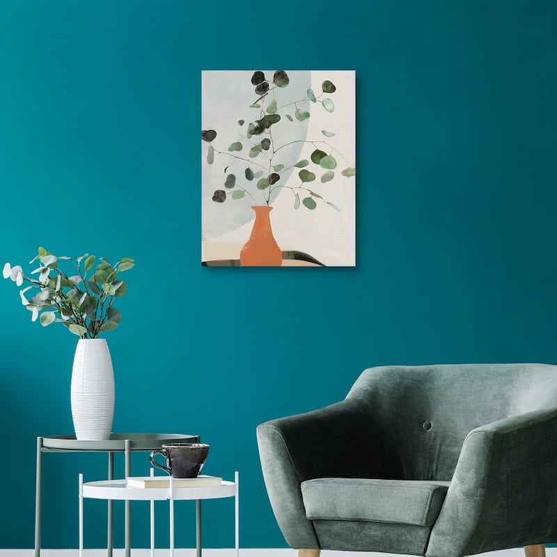 Ecualyptus Branch by Studio Arts Canvas Art Print