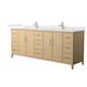 Option White Oak / Giotto Quartz Top / Brushed Nickel