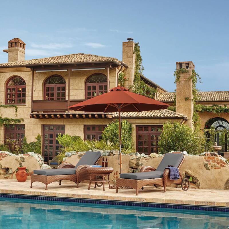 Classic Accessories Montlake Water-Resistant 74 x 23 x 3 Inch Patio Chaise Lounge Cushion
