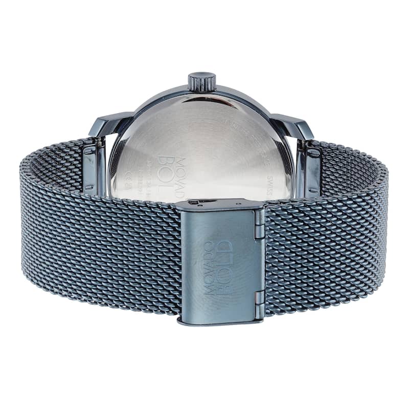 Movado Men's Bold 41mm Quartz Watch 3600959 - Grey - N/A