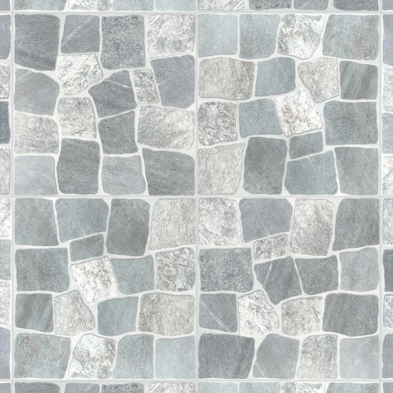 Merola Tile Laja Gris 17-3/4" x 17-3/4" Ceramic Floor and Wall Tile