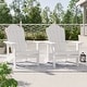 preview thumbnail 52 of 60, BONOSUKI Patio Adirondack Chairs Weather-resistant(Set of 2) Milky White