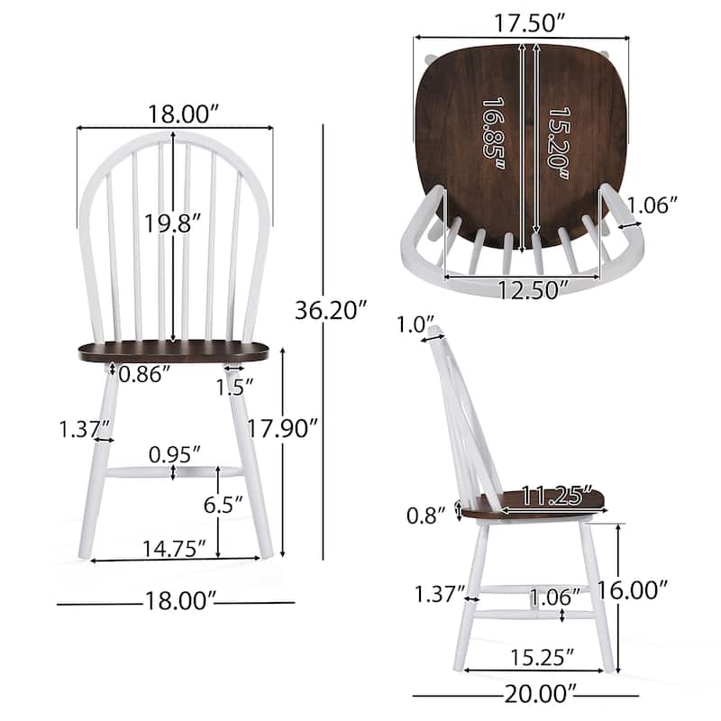 Christopher Knight Home - Ansley Farmhouse Cottage 7-piece Wood Dining Set