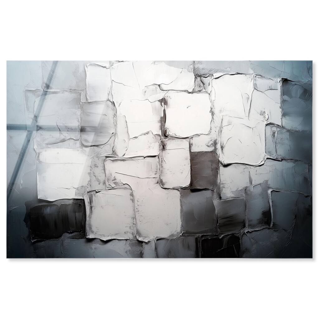 Urban Grid Acrylic by Art Remedy, Ready to Hang